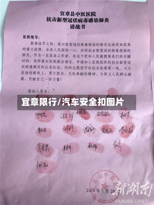 宜章限行/汽车安全扣图片