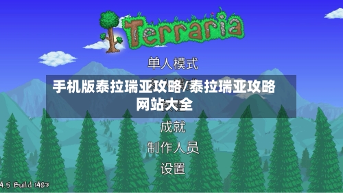 手机版泰拉瑞亚攻略/泰拉瑞亚攻略网站大全